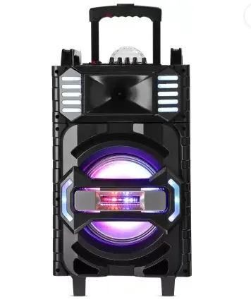 Altec Lansing AL-5001 with DJ Light & Karaoke 50 W Bluetooth Party Speaker