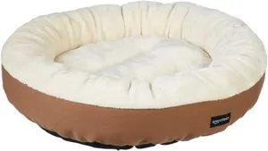 AmazonBasics Round Bolster Pet Dog Bed 20 Rs 698 amazon dealnloot