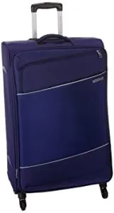 American Tourister Timor Polyester 78 cms Blue Rs 3049 amazon dealnloot
