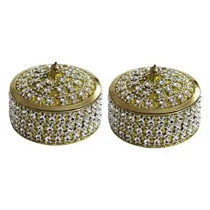 Angelic Brass Jewellery Box 7 cm x Rs 118 amazon dealnloot