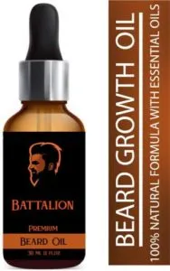 Battalion 100 Natural Beard Growth Oil Argan Rs 99 flipkart dealnloot