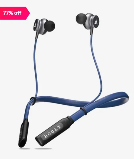 Boult Audio Probass Curve Bluetooth Wireless Neckband With Mic 