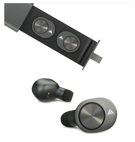 Boult Unisex Charcoal Grey TwinPods True Wireless HD Earbuds with Mic
