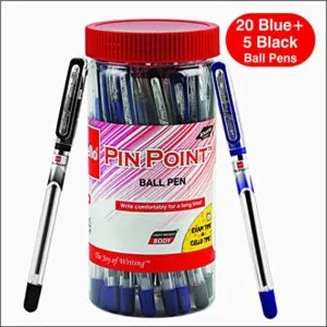 Cello Pinpoint Ballpen JAR 25pcs Rs 147 amazon dealnloot