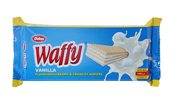 Dukes Vanilla Flavoured Wafers, 75g