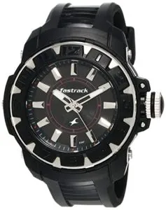 Fastrack Analog Black Dial Men s Watch Rs 1100 amazon dealnloot