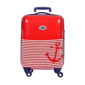 Genie Polycarbonate 55 cms Red Hard Sided Rs 1088 amazon dealnloot