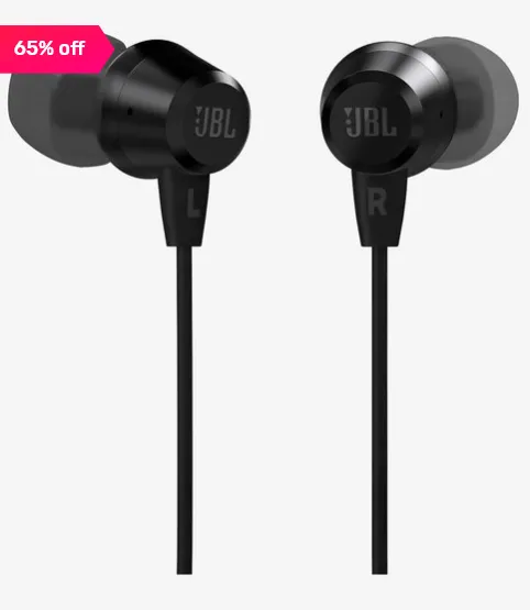 Jbl C50Hi In-Ear Wired Earphones With Mic
