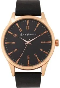 Mast & Harbour Women Black Analogue Watch M05