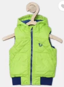 Miss & Chief  Sleeveless Solid Boys Jacket
