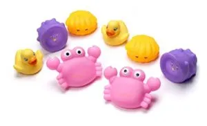 Playgro 0109865 Bathtime Animal 8 PK Girl Rs 167 amazon dealnloot