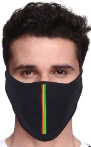 Protecion Half Face Cover Mask (Black)