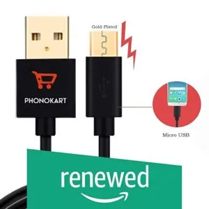Renewed Phonokart Hyper PKCHPRMC BLK Micro USB Rs 69 amazon dealnloot