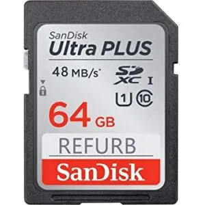 Renewed SanDisk Ultra 64GB Class 10 UHS Rs 450 amazon dealnloot