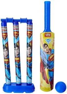 Superman Mini Cricket Set with 1 Plastic Rs 172 amazon dealnloot