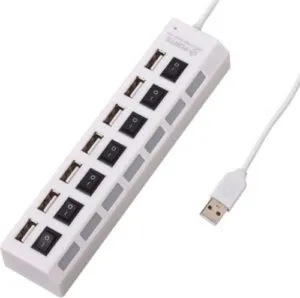 Terabyte 7 Port EB 326W7 USB Hub Rs 269 flipkart dealnloot