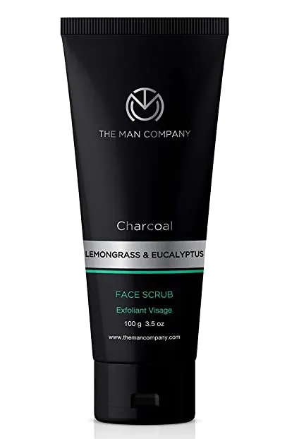 The Man Company Charcoal Face Scrub for Exfoliation