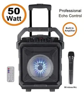 Zoook Rocker Thunder XL 50 watts Trolley Rs 3499 amazon dealnloot