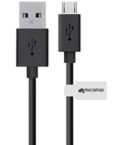  Click to open expanded view Micromax Data Cable - 3.2 Feet (1 Meter) - Black