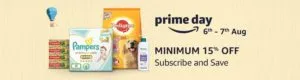 Amazon subscribe & save