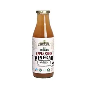 Brewvin Organic and Raw Apple Cider Vinegar Rs 249 amazon dealnloot