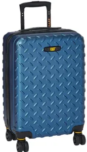 CAT Industrial Plate ABS 54 cms Sea Blue Hardsided Cabin Luggage 