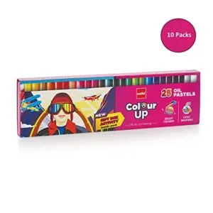 Cello Pens ColourUp Oil Pastels 10 Packs Rs 383 amazon dealnloot