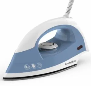 Crompton BRIO 1000 W Dry Iron SKY Rs 449 flipkart dealnloot