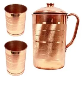 GODSON 100 Pure Copper Jug Pitcher for Rs 589 amazon dealnloot