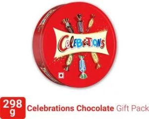 Mars Assorted Chocolate Gift Pack Tin Box Rs 300 flipkart dealnloot