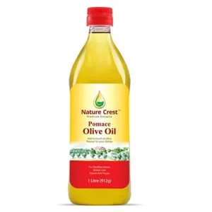 Nature Crest Premium Extracts Pomace Olive Oil Rs 299 amazon dealnloot