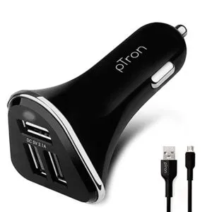 PTron Bullet 3 1A Fast Charging Car Rs 199 amazon dealnloot
