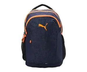 PUMA 10 cms Prop Backpack Peacoat Shocking Rs 986 amazon dealnloot