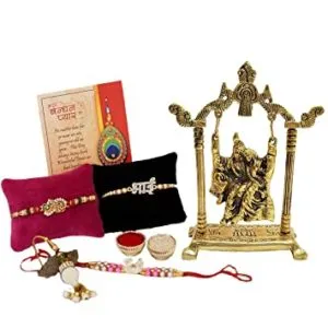 Rakhi for Brother with Gift Combo Set Rs 336 amazon dealnloot
