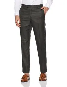 Raymond Men s Pleat Front Formal Trousers Rs 599 amazon dealnloot