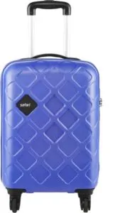 Safari Mosaic Cabin Luggage 55 cm Blue Rs 1699 flipkart dealnloot
