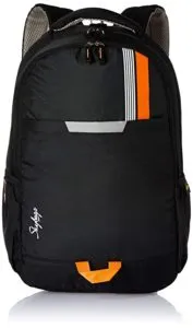 Skybags Komet 01 26 Ltrs Black Laptop Rs 985 amazon dealnloot