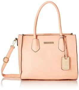 Stella Ricci Women s Handbag Peach Rs 538 amazon dealnloot