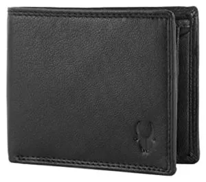 WildHorn Black Men s Wallet Rs 299 amazon dealnloot