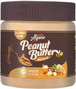 Alpino Natural Honey Peanut Butter Smooth 250g Rs 99 flipkart dealnloot