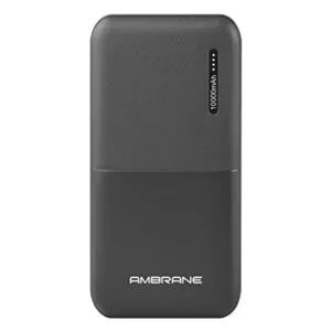 Ambrane 10000mAh Li Polymer Powerbank with Compact Rs 449 amazon dealnloot