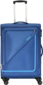 American Tourister Orleans Spinner 58Cm Blue Expandable Rs 2069 flipkart dealnloot
