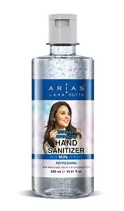 Arias By Lara Dutta Sanitizer Refreshing 500 Rs 125 amazon dealnloot
