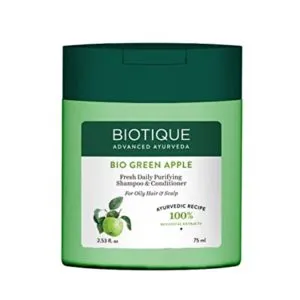 Biotique Bio Green Apple Fresh Daily Purifying Rs 40 amazon dealnloot