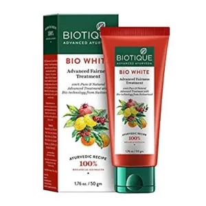 Biotique Bio White Advanced Fairness Treatment Cream Rs 55 amazon dealnloot