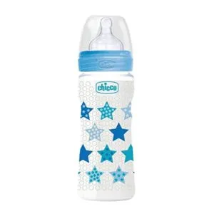 CHICCO BOTTLE WB 250ML SIL BLUE STAR Rs 175 amazon dealnloot