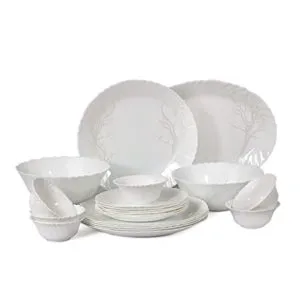 Cello Imperial Winter Frost Opalware Dinner Set Rs 1465 amazon dealnloot