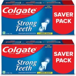 Colgate Strong Teeth Anticavity with Amino Shakti Rs 293 flipkart dealnloot