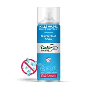 DABUR Sanitize Disinfectant Spray Effectively usable on Rs 140 amazon dealnloot