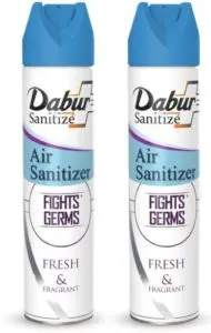 Dabur Sanitize Air Sanitizer Blue Spray 2 Rs 330 flipkart dealnloot